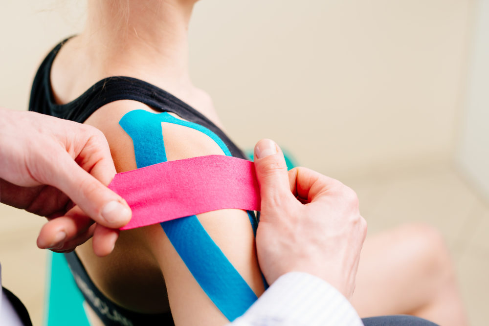 Sports taping sports physiotherapy Propel Physiotherapy Toronto