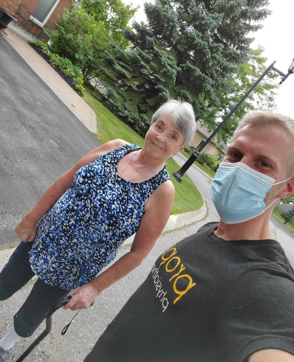 mobile clinic Peterborough Propel Physiotherapy David Friesen