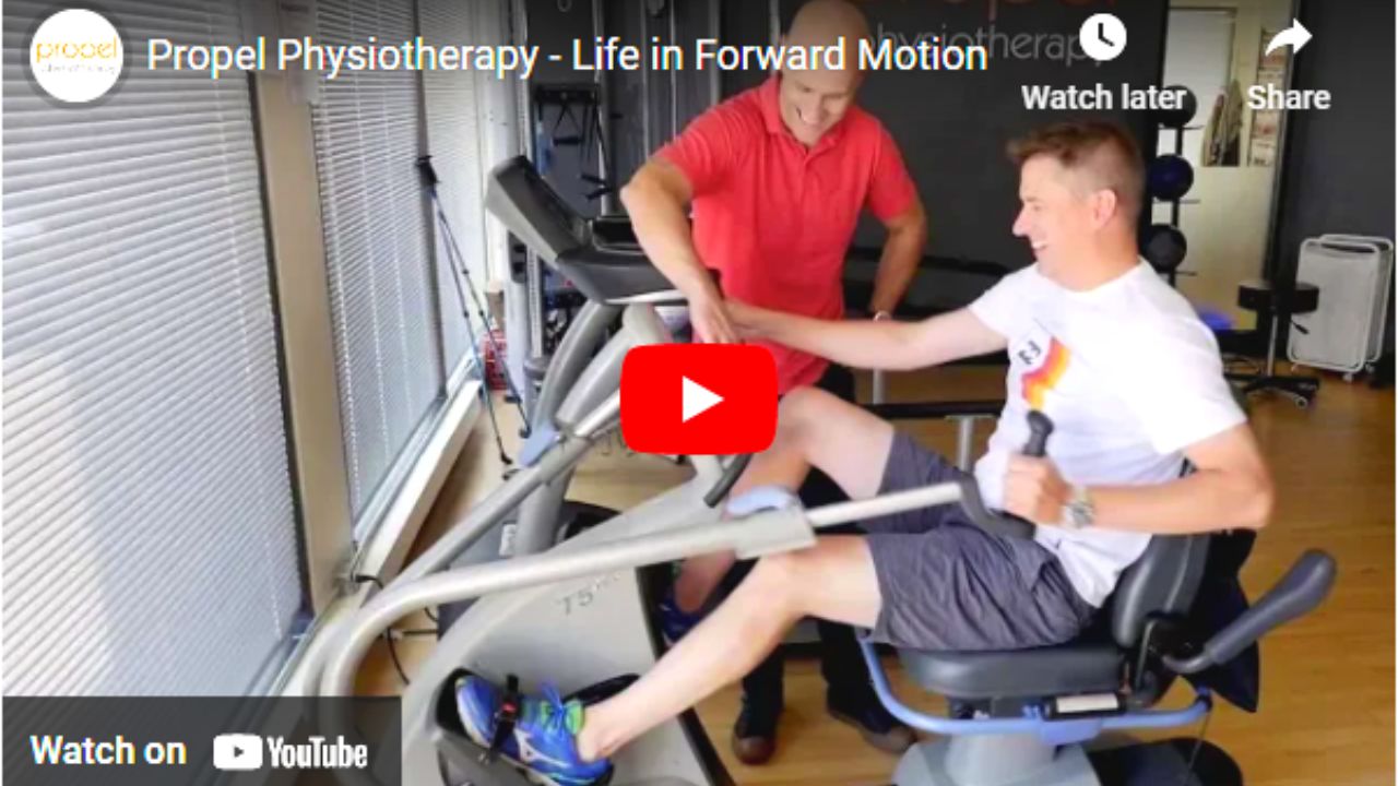 Propel Physiotherapy Life in Forward Motion Ad