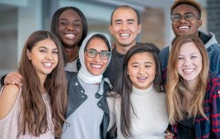 A group of diverse students. Internationally trained physiotherapists bridge Canadian healthcare gap. Propel Physiotherapy
