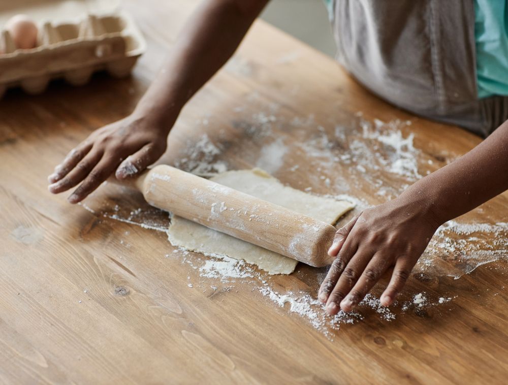 maureen-okosun-massage-therapist-baking-propel-physiotherapy Maureen Okosun registered massage therapist Propel Physiotherapy Peterborough enjoys baking.